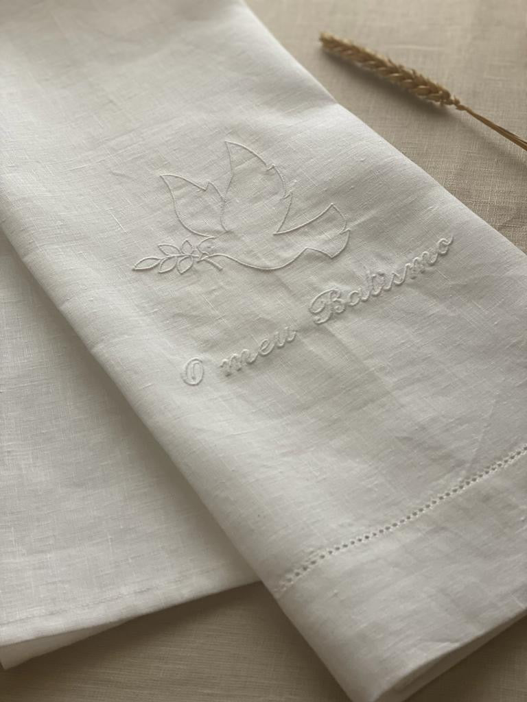 Personalized Baptism Towel