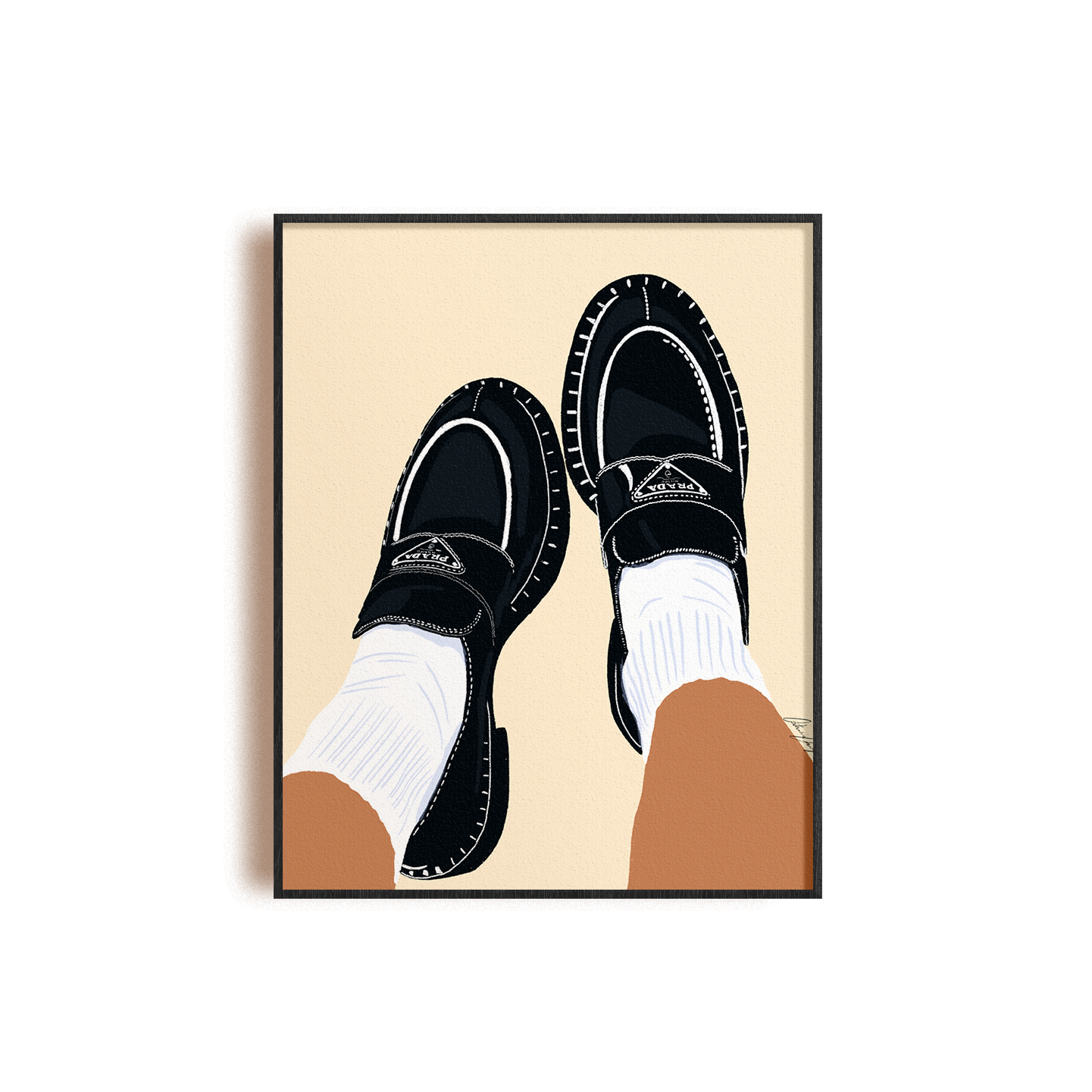 Poster Prada Loafers