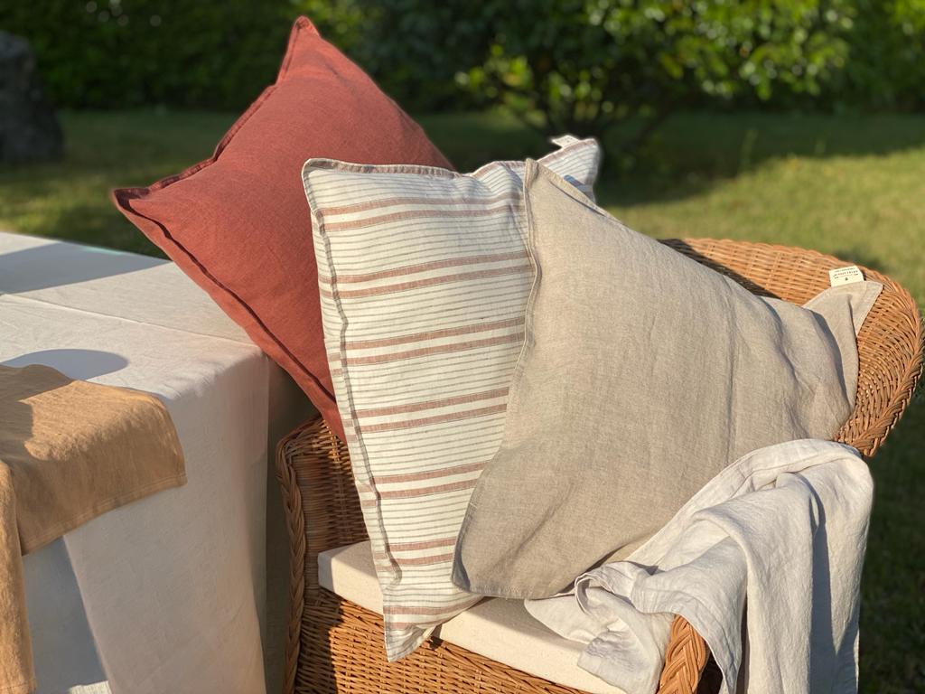 Linen Cushion Covers, Country