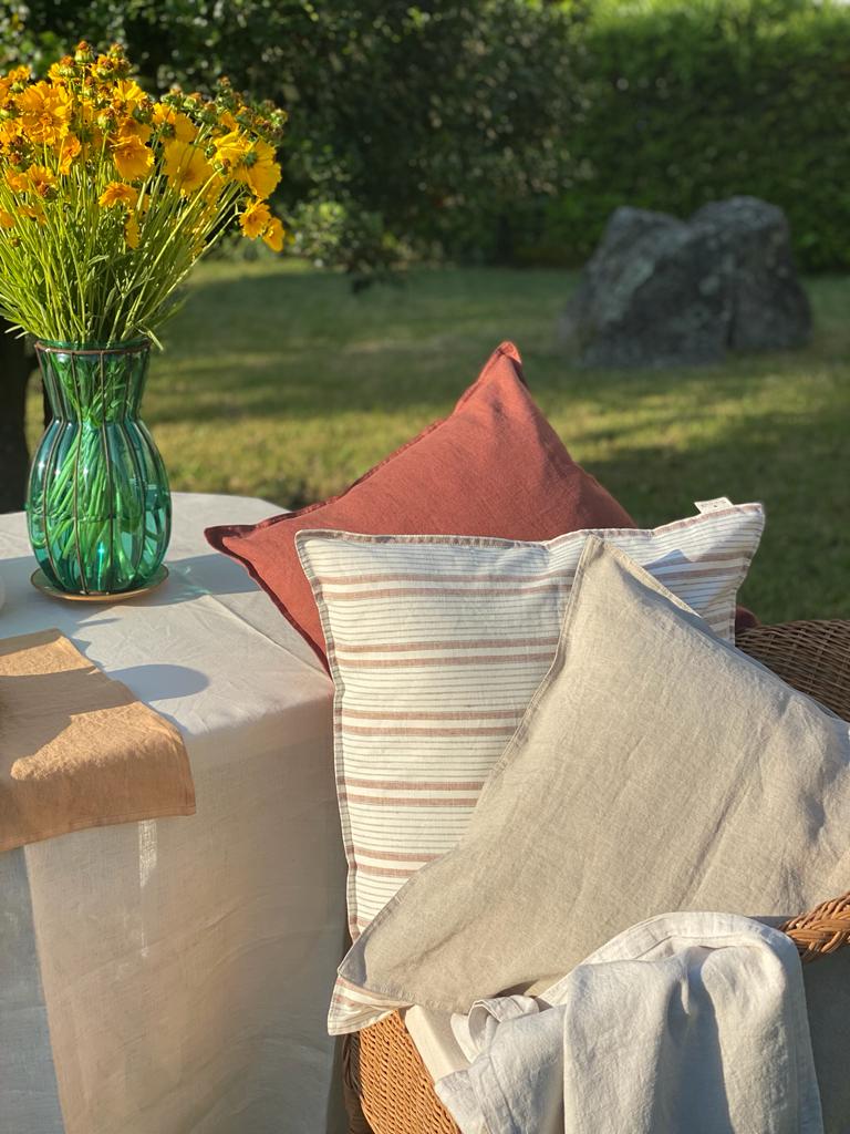 Linen Cushion Covers, Country