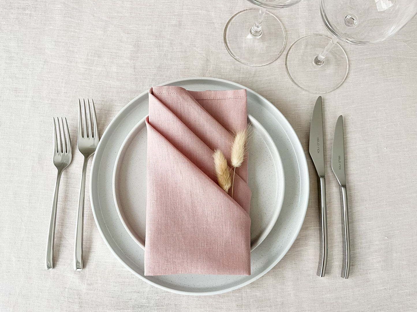 Pink Linen Napkin