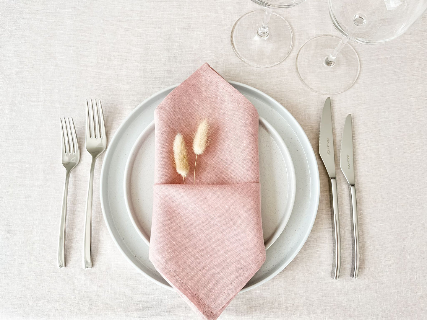 Pink Linen Napkin