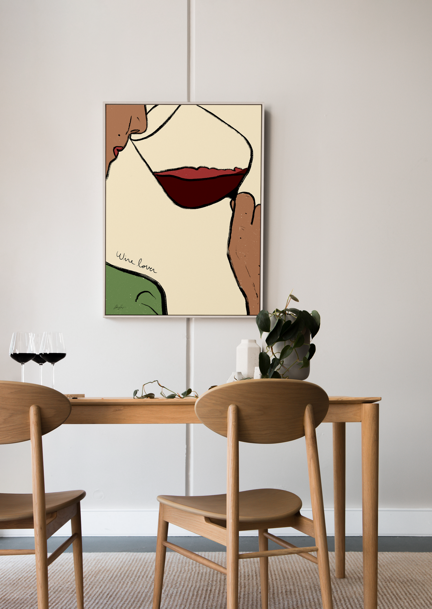 Poster Wine Lover