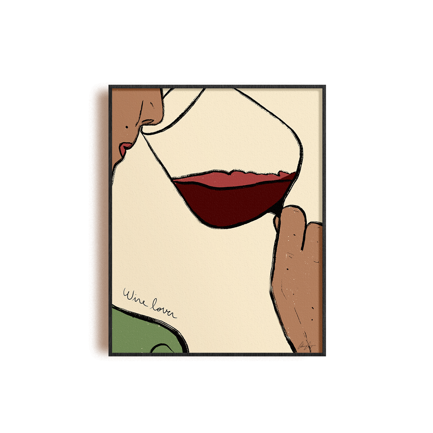 Poster Wine Lover